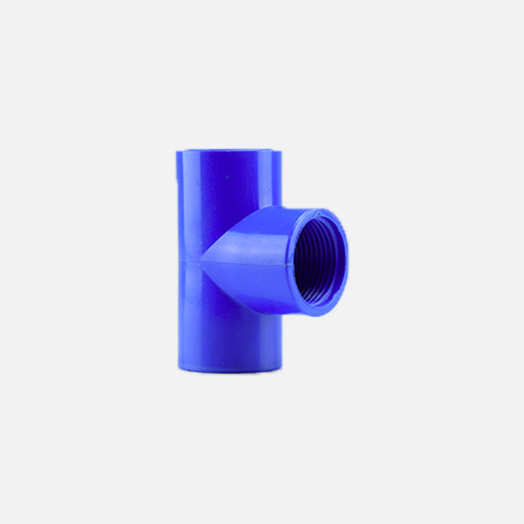 Lucky Blueline PVC Threaded Tee