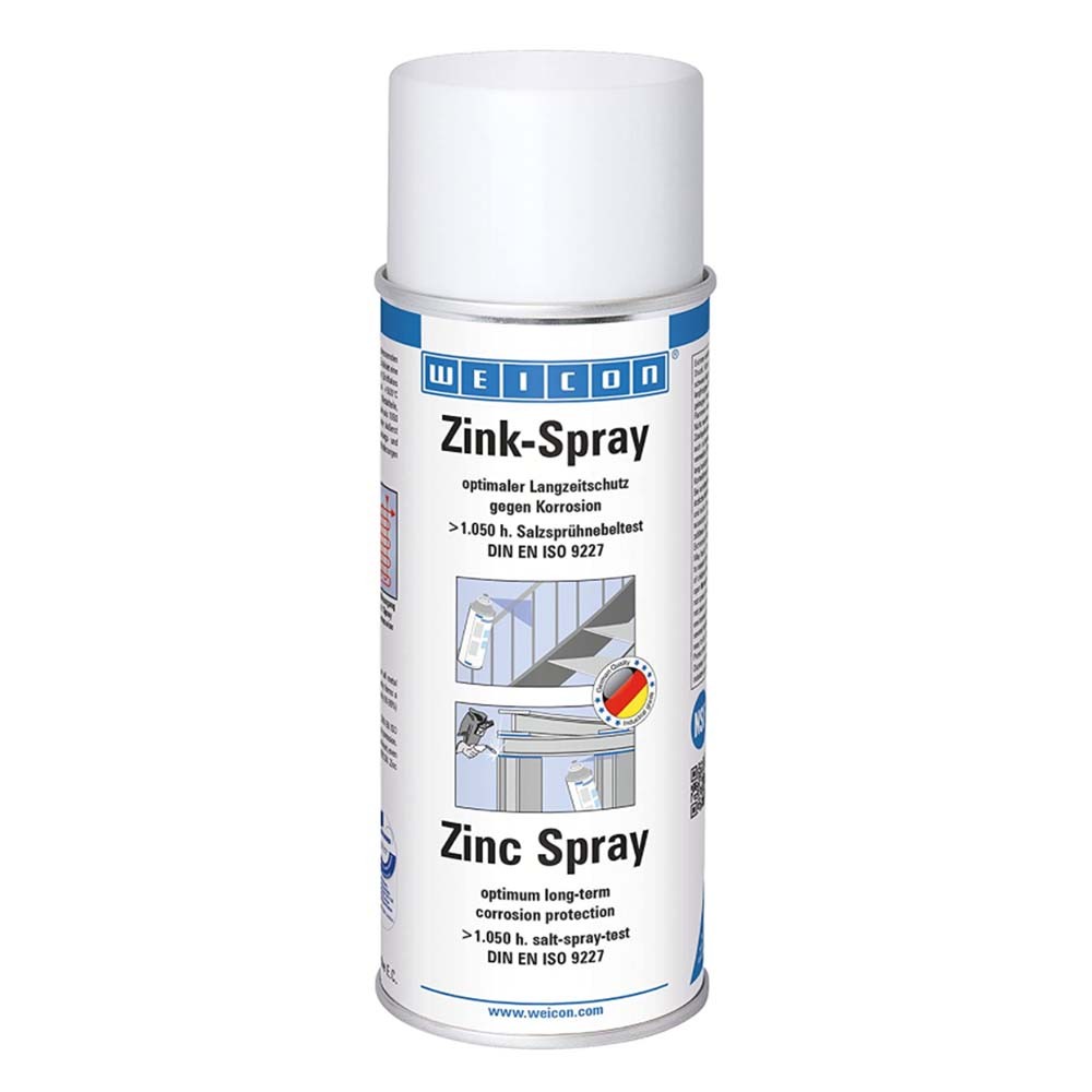 WEICON Zinc Spray 400 ml Cold Galvanising Corrosion Protection