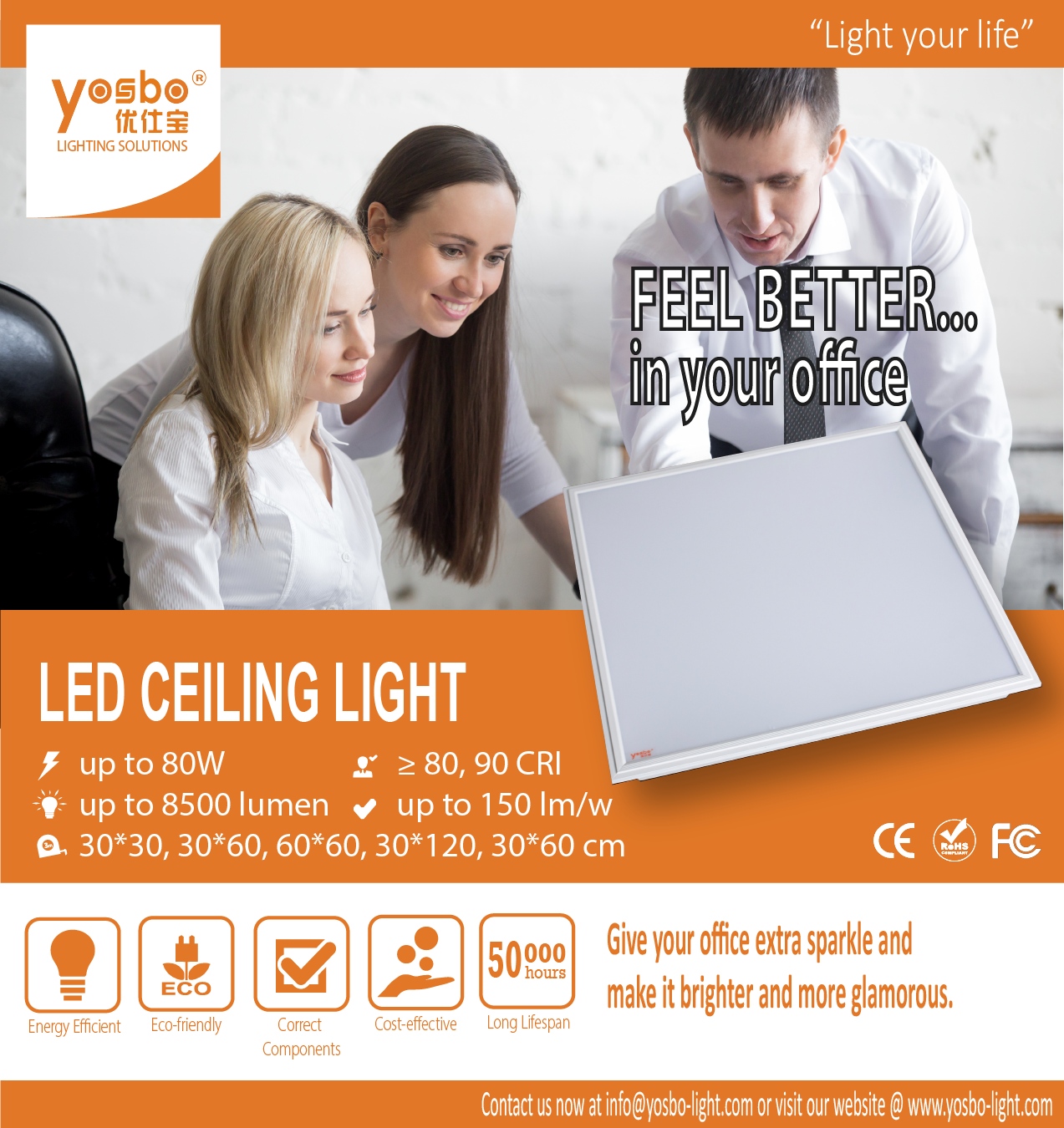 Yosbo Ceiling Light