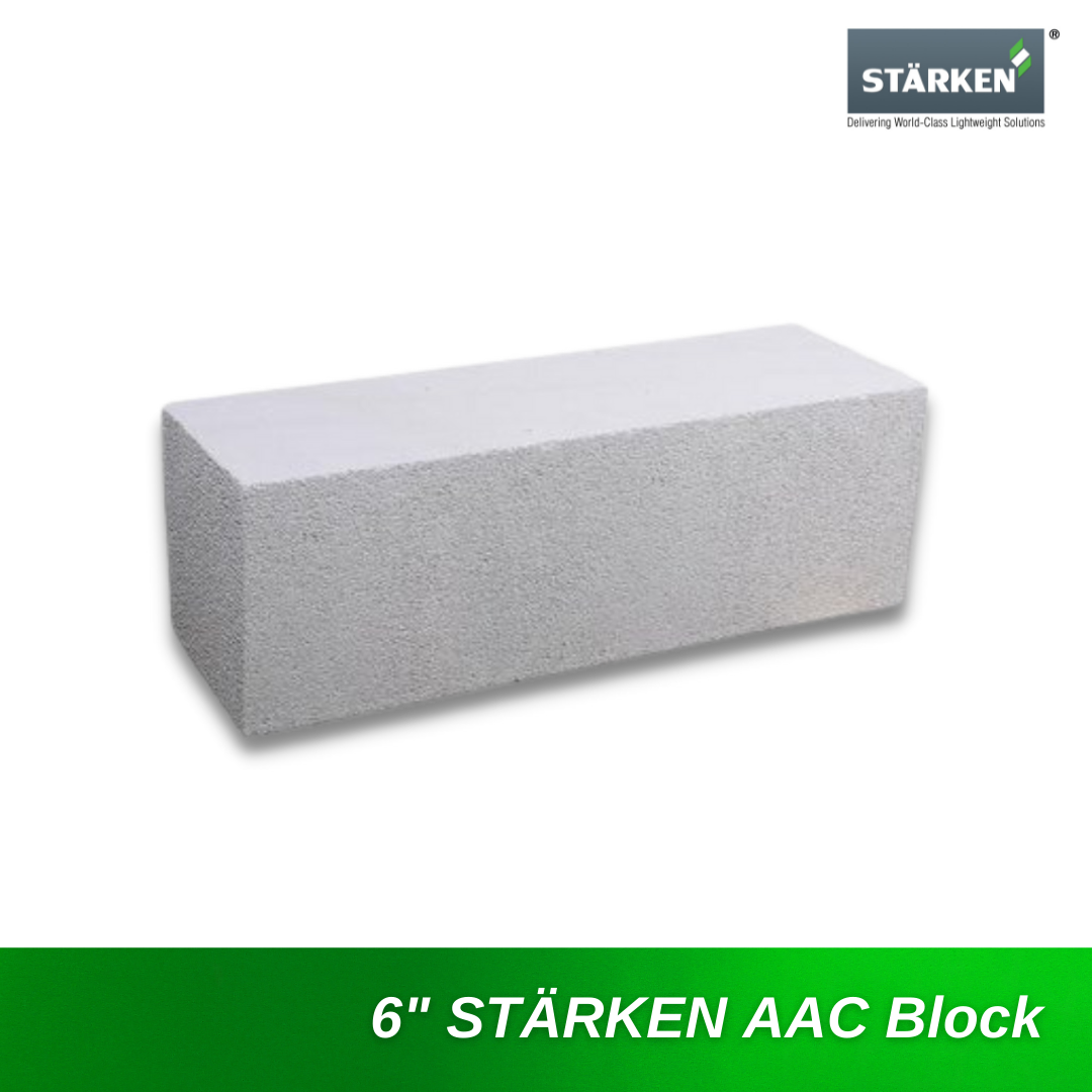 6" STÄRKEN AAC Block