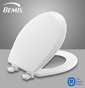 Bemis 500PROAR Round Closed  Cover Toilet Seat