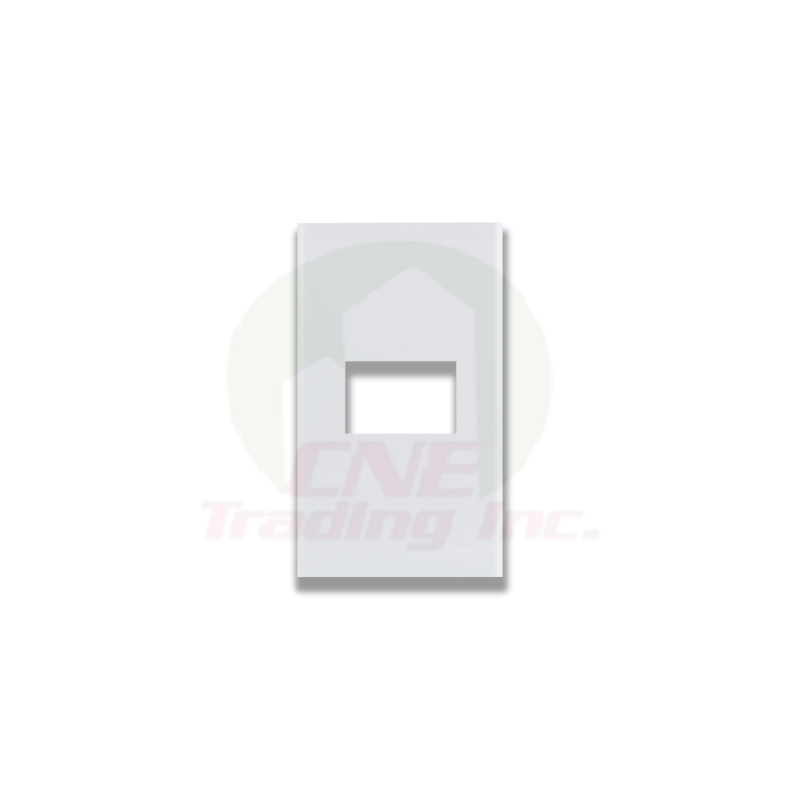 eOppo Wide Series 1-Gang Plate